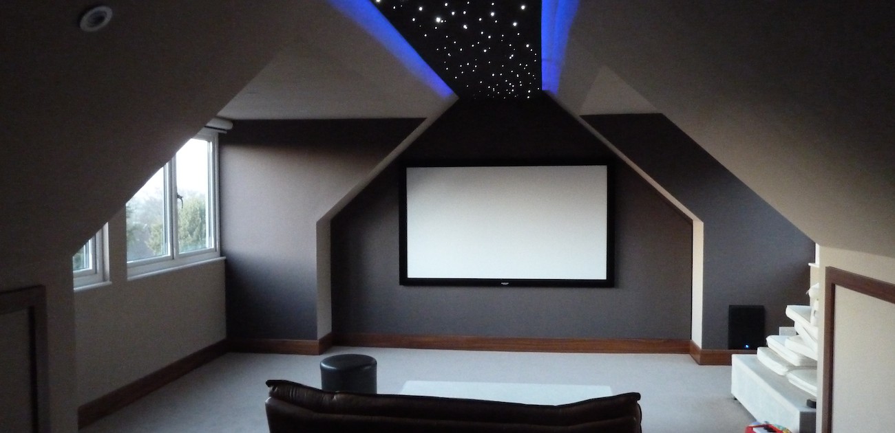 cinema loft conversion room