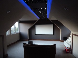 cinema loft conversion room