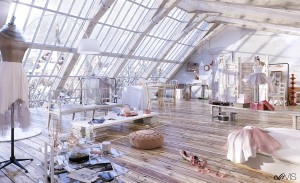 feminine-loft-design