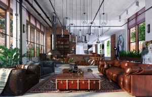 eclectic loft